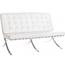 Диван Барселона 3-х місцевий білий колір