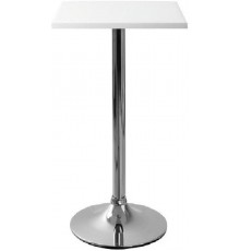 Стіл високий квадратний 60*60 см білий Азор60Н