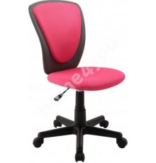 Дитяче крісло BIANCA рожево-чорне