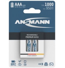 Аккумулятор Ansmann AAA 4 X 1000 mAh NiMH 1.2V maxE PREMIUM