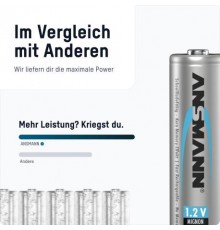 Акумулятор Ansmann AA 4 X 2850 mAh NiMH 1.2V PREMIUM