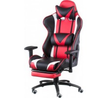 Кресло Special4You ExtremeRace black/red with footrest (E4947)