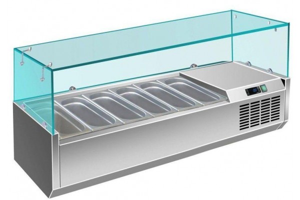 Холодильна вітрина для інгредієнтів 1200/380
