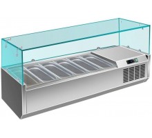 Холодильна вітрина для інгредієнтів 1400/380