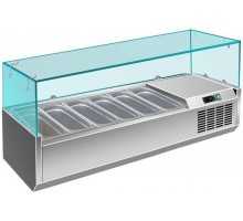 Холодильна вітрина для інгредієнтів 1400/330