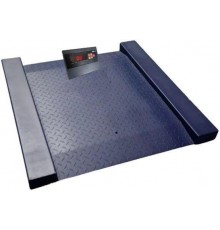 Ваги платформні низькопрофільні наїзні з двома вбудованими пандусами ЗЕВС ВПЕ Стандарт МВ12 800x800 мм 300 кг