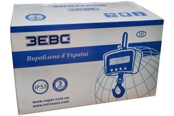 Кранові ваги ВК ЗЕВС ІІ-1000 Wi-Fi купити, ціна, опис, фото - "Мир Весов"