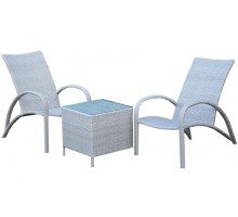 Комплект садових меблів ПЛЯЖ, стіл+2 крісла