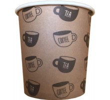 Стакани одноразові паперові ФУ COFFEE AND TEA coffeetea110