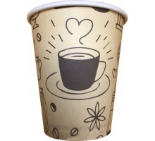 Стакани одноразові паперові ФУ LOVE COFFEE lovecoffee175