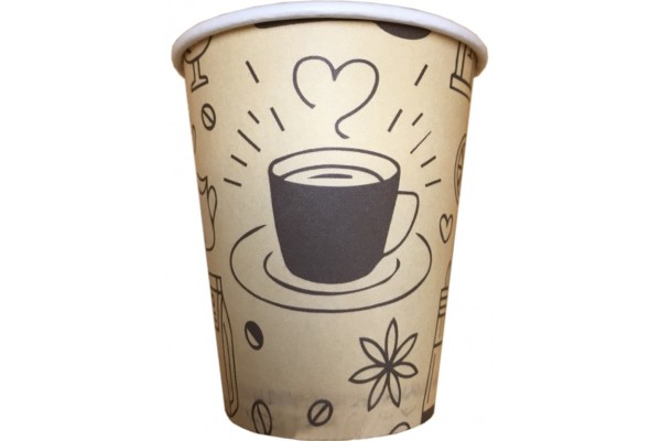 Стакани одноразові паперові ФУ LOVE COFFEE lovecoffee175