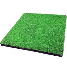 Плитка гумова МІАН, холоднокатана, з покриттям зі штучної трави
