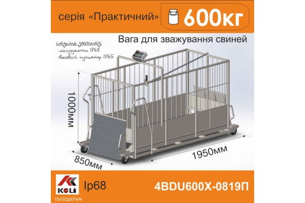 Ваги для свиней 4BDU600Х-0819-П