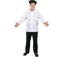 Куртка кухаря СП-КОНТАКТ чол. 001KM 6350121, щільна тканина, кант