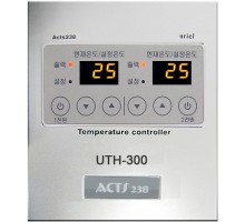 Терморегулятор для ІЧ-плівок і Теплої Підлоги URIEL ELECTRONICS UHT-300, двозонний (Корея)