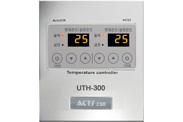 Терморегулятор для ІЧ-плівок і Теплої Підлоги URIEL ELECTRONICS UHT-300, двозонний (Корея)