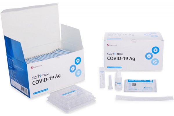 Експрес-тест на COVID-19 SUGENTECH, на антиген SGTi-flex COVID-19 Ag, 25 шт. (Південна Корея)