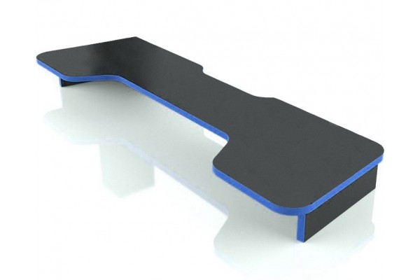 Підставка для монітора ORBITA-1400, чорний/синій