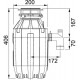 Подрібнювач для відходів (Диспоузер) FRANKE TURBO ELITE TE-125 134.0535.242 (Китай)