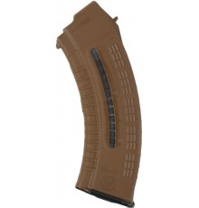 Магазин 7.62х39 з вікном для контролю кількості заряду патронів коричневий