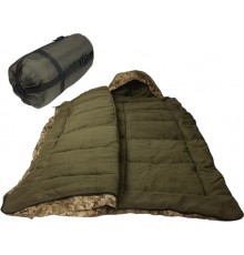Спальний мішок Kiborg Alfa Fleece піксель -20С 85*210
