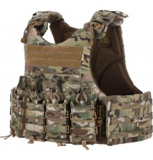 Бронежилет Militex Modular X-1 (Збільшена площа захисту) Multicam USA original (без підсумків)
