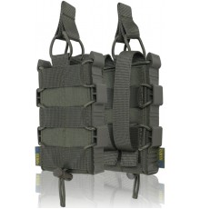 Жорсткий посилений тактичний підсумок Kiborg GU Single Mag Pouch Khaki