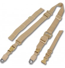 Ремінь 2-точковий Kiborg Gun Sling G-2 з пряжкою швидкого регулювання Triple-X Coyote