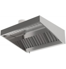 Зонт приточно-витяжний пристінний з жироуловлювачем