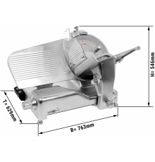 Слайсер (ніж: Ø 350 мм) GGM Gastro