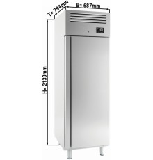 Холодильна шафа для пекарні / 600- літрів / кількість дверей- 1 / GGM Gastro