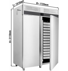 Холодильна шафа для пекарні / 1700- літрів / кількість дверей- 2 / GGM Gastro