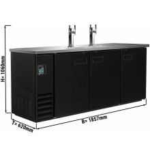 Охолоджувач для пива з краном - 3 x 50 Л GGM Gastro