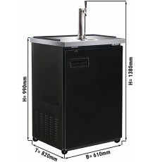 Охолоджувач для пива з краном - 1 x 50 Л GGM Gastro