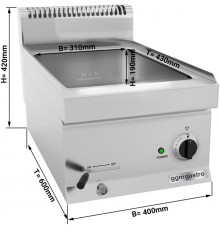 Марміт Bainmarie 1x GN1/1 GGM Gastro