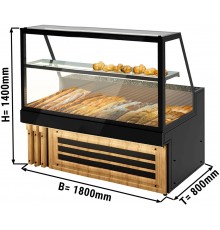 Прилавок для хліба - 1,8 x 0,8 m GGM Gastro