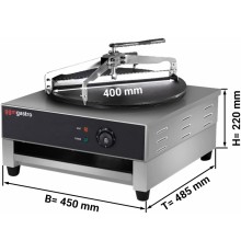 Апарат для млинців - 1 пост - Ø 40 cm GGM Gastro