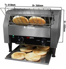 Тостер конвеєрний 2,3 кВт GGM Gastro