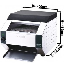 Конвеєрний тостер - макс.120 кг - 3,85 кВт GGM Gastro
