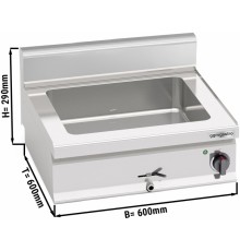 Марміт Bainmarie електричний 1xGN1/1+2xGN1/4 GGM Gastro