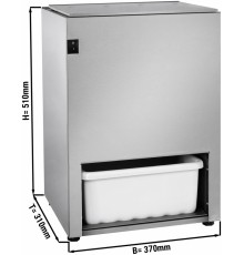 Подрібнювач льоду - 5 kg/ Min. GGM Gastro