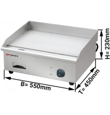 Жарова поверхня 0,55 м GGM Gastro