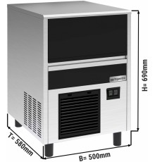 Льдогенератор - циліндр - 40 kg/ 24 h GGM Gastro