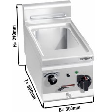 Макароноварка електрична 11 літрів (8 кВт) GGM Gastro