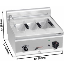 Макароноварка електрична 25 літрів (8,25 кВт) GGM Gastro