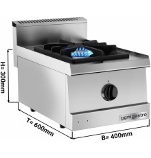 Плита газова - 1 конфорок - 6,5 kW GGM Gastro