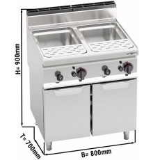 Макароноварка газова (20 кВт) GGM Gastro