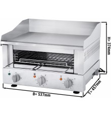 Тостер Roband Griddle 500 - з саламандрою Roband
