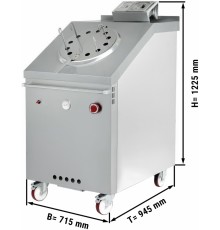Тандир газовий - 715 x 1225 mm GGM Gastro