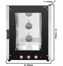 Конвекційна піч електрична / 10 x GN 1/1 та EN 40 x 60 см GGM Gastro
